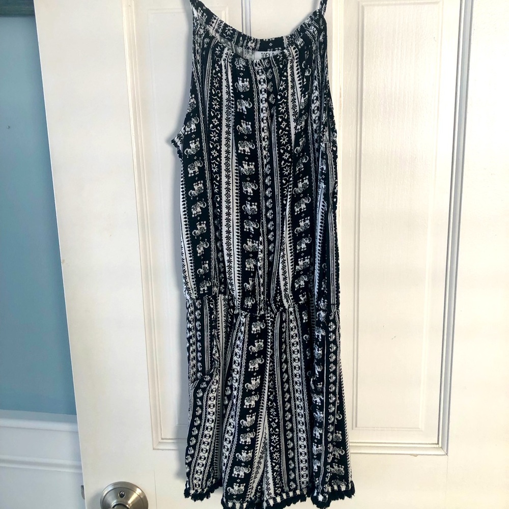 Big girls spaghetti strap romper